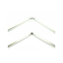 Nielsen Bainbridge Metal Frame Kit-28” x 7/16”, Silver, 2 Bars