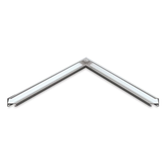 Nielsen Bainbridge 36" Undici Sectional Frame Kit, Metal Picture Hanging Hardware with Round Face, 2 Bars, Silver Finish, Easy Assembly, Lightweight