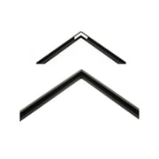 Nielsen Bainbridge 20" Undici Sectional Frame Kit, Metal Picture Hanging Hardware with Round Face, 2 Bars, Matte Black Finish, Easy Assembly, Lightweight