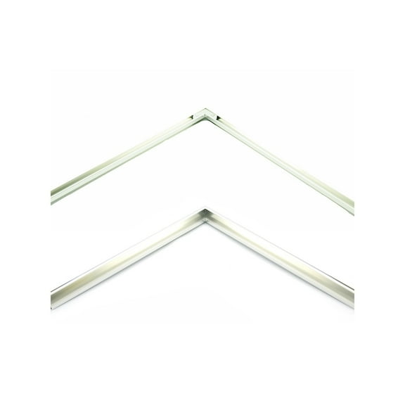 Nielsen Bainbridge 29" Undici Sectional Frame Kit, Metal Picture Hanging Hardware with Round Face, 2 Bars, Silver Finish, Easy Assembly, Lightweight