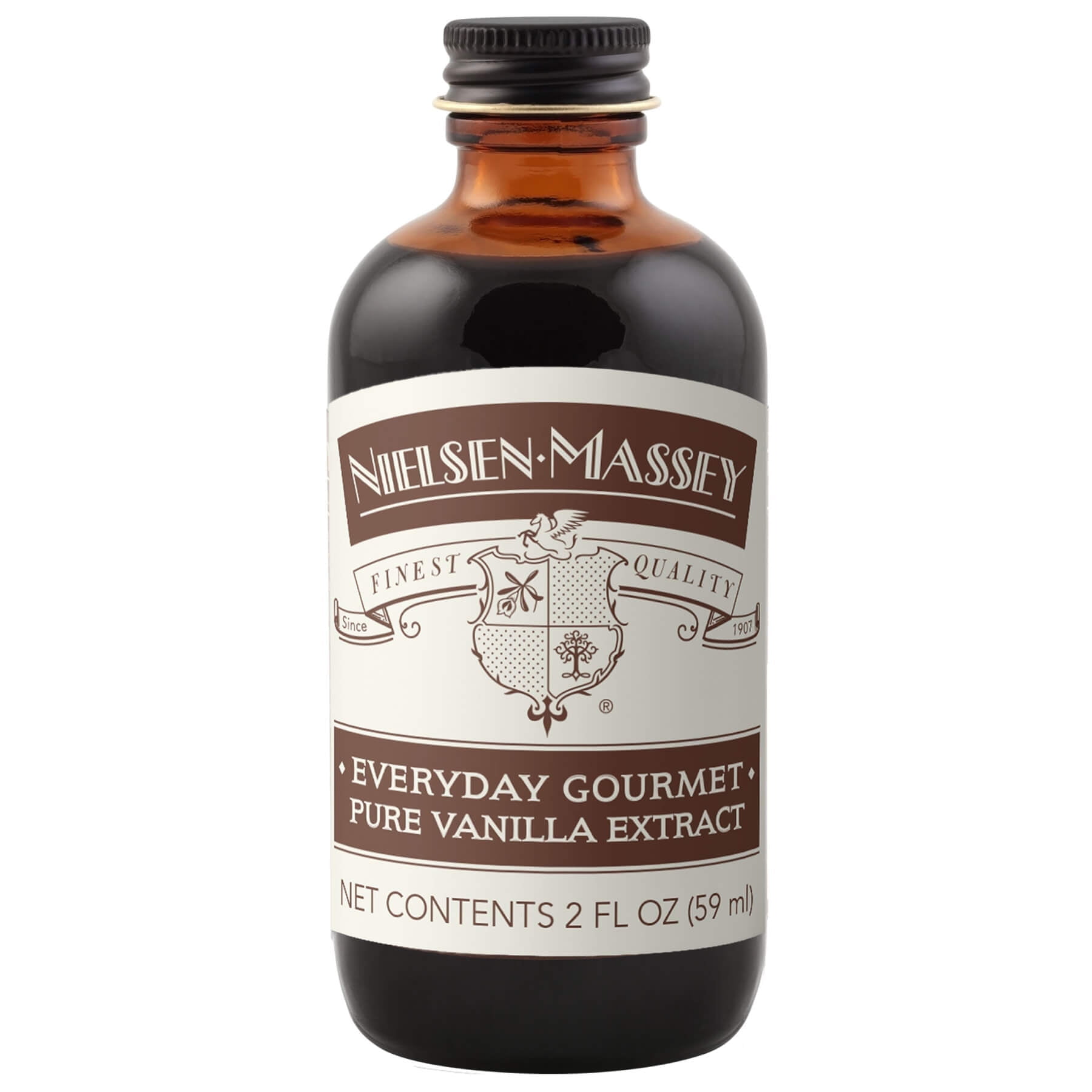 Nielsen-Massey Everyday Gourmet Pure Vanilla Extract, 2 oz – Premium Baking Vanilla for Cookies, Cakes & More