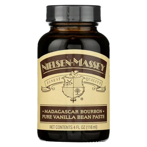 Nielsen-Massey Vanilla - Madagascar Bourbon Vanilla Bean Paste - Case of 6 - 4 oz.