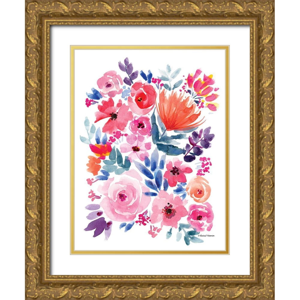 Nieman, Rachel 25x32 Black Ornate Wood Framed with Double Matting