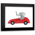 thumbnail image 1 of Nieman, Rachel 14x12 Black Modern Framed Museum Art Print Titled - Elephant in a Car, 1 of 5