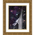 thumbnail image 1 of Nieman, Rachel 15x18 Gold Ornate Wood Framed with Double Matting Museum Art Print Titled - Astronaut in Space, 1 of 4