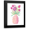 thumbnail image 1 of Nieman, Rachel 19x24 Black Modern Framed Museum Art Print Titled - Pretty in Pink Flower Pot, 1 of 5