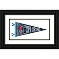 thumbnail image 1 of Nieman, Rachel 24x14 Black Ornate Wood Framed with Double Matting Museum Art Print Titled - Keep Exploring Pennant, 1 of 4