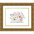 thumbnail image 1 of Nieman, Rachel 24x19 Gold Ornate Wood Framed with Double Matting Museum Art Print Titled - Read a Book, 1 of 4