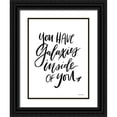 thumbnail image 1 of Nieman, Rachel 25x32 Black Ornate Wood Framed with Double Matting Museum Art Print Titled - You Have Galaxies Inside of You, 1 of 4