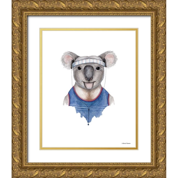 Nieman, Rachel 26x31 Gold Ornate Wood Framed with Double Matting Museum Art Print Titled - Kewl Koala