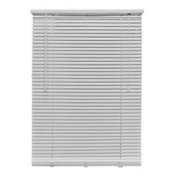 Nien 249159 Homepointe Cordless PVC Room Darkening Mini Blind, White - 1 x 35 x 72 in.
