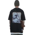 thumbnail image 1 of Niepce Inc 90s Black Streetwear Oversized Graphic Tees for Men, 1 of 8