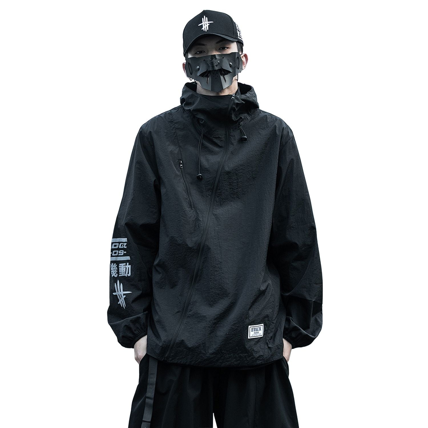 Niepce Inc Black Lightweight Summer Jacket Men's Japanese Niepce Inc Black Lightweight Summer Jacket Men's Japanese