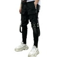 thumbnail image 1 of Niepce Inc Cargo Streetwear Black Men's Techwear Pants, 1 of 8