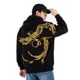 thumbnail image 1 of Niepce Inc Japanese Fashion Pullover Sweatshirt Phoenix Embroidery Graphic Hoodie Men Streetwear, 1 of 9
