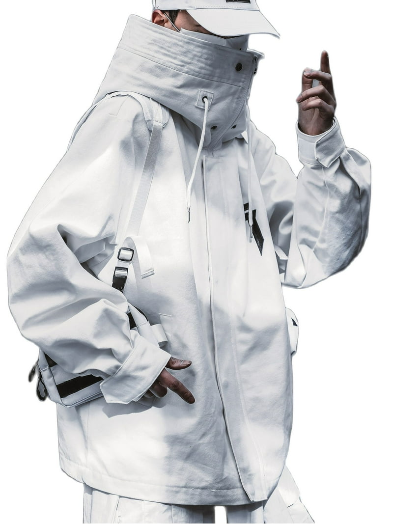 Niepce Inc Japanese Streetwear Kanji White Men's Techwear