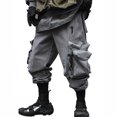 thumbnail image 1 of Niepce Inc Streetwear Men Cargo Pockets Jogger Fashion Harem Pants, 1 of 10