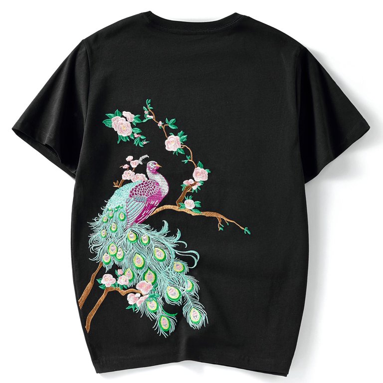 Niepce Inc Streetwear Men T-shirt Embroidery Graphic t shirts