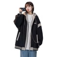thumbnail image 1 of Niepce Inc Women's Zip Up Streetwear Jacket, 1 of 6