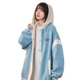 thumbnail image 1 of Niepce Inc Women's Zip Up Streetwear Jacket, 1 of 6