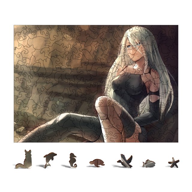Nier Automata Jigsaw Puzzles for Teens and Adults, for Boys and Girls
