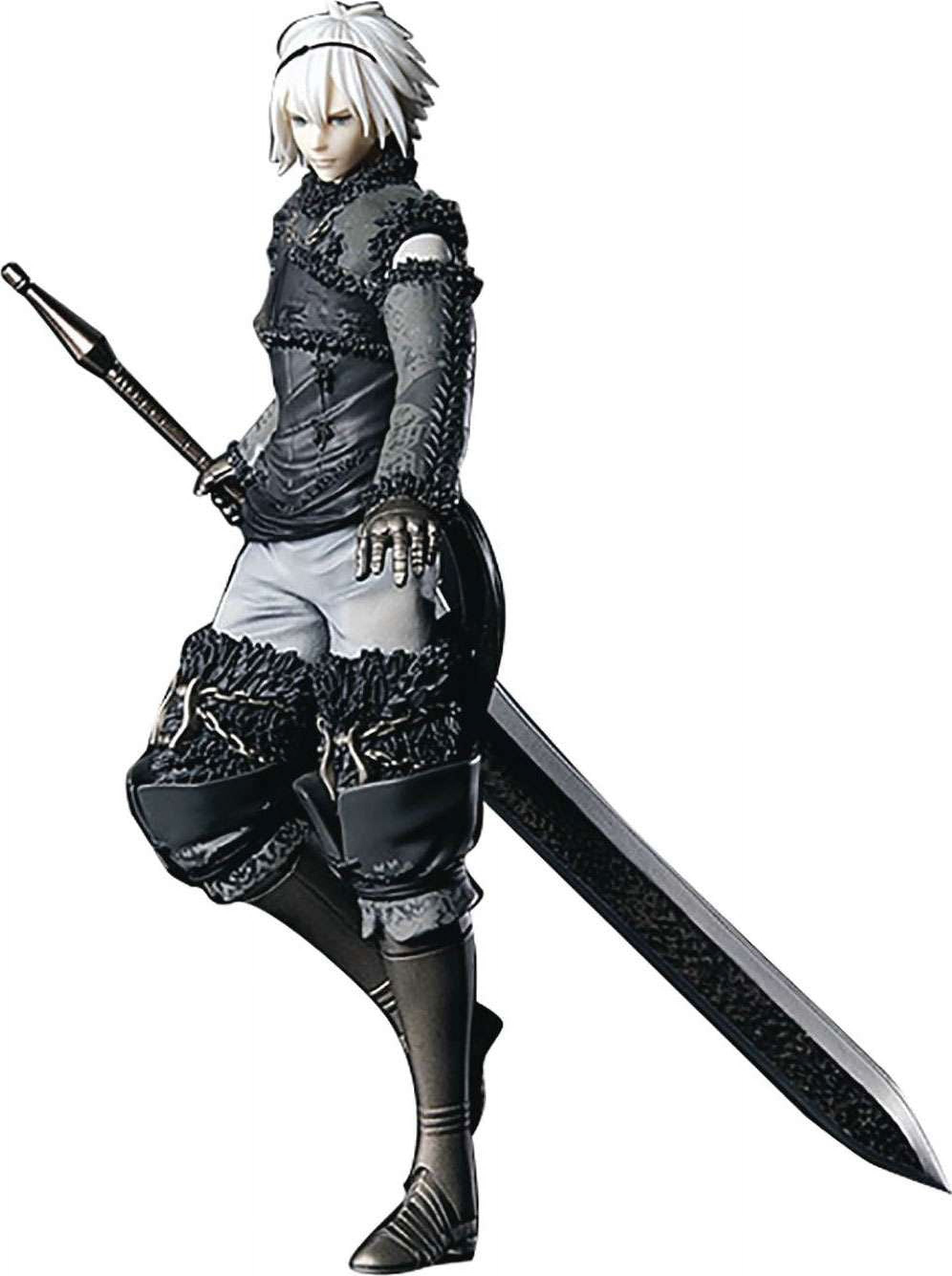 NieR Replicant Adult Protagonist Statue - Kusanagi Weapon, Includes Display Stand, Square Enix Import