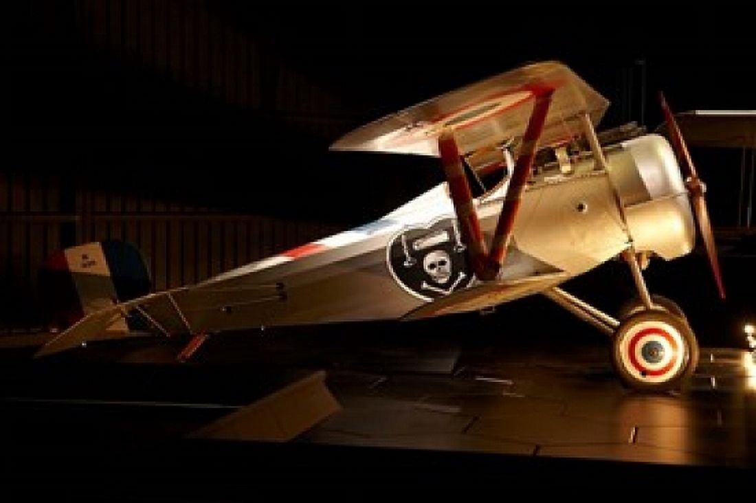 Nieuport 24 war plane Marlborough New Zealand Canvas Art - David Wall DanitaDelimont (29 x 19)
