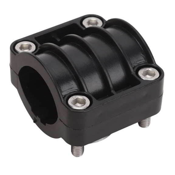 Nieyigj 0 Degree Transducer Pole Mount 010-12676-15 Strong Load Bearing Trolling Motor Shaft Mount for Panoptix LiveScope LVS32 (4.33 inches / 11 cm)
