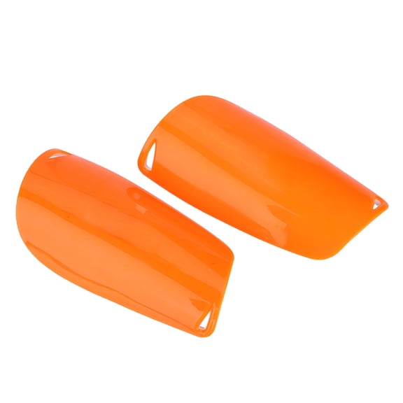 Nieyigj 1 Pair Adult Child Football Sports Shinguards Soccer Shin Guards Legs Protector, Orange, Small