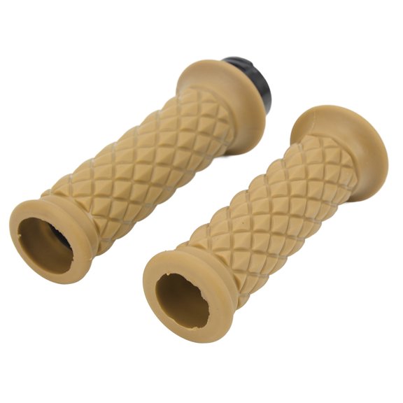 Nieyigj 1 Pair Motorcycle Handle Grip 25mm 1 in Left Right Universal Throttle Handle Replacement for CBR600RR CBR1000RR R1 R6 Ninja 250R GSXR Hayabusa Choppers Models Yellow