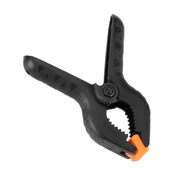 Nieyigj 10-Piece 4.3-Inch (11 cm) Heavy Duty Plastic Spring Clamps Set with Non-Slip Ridged Handles and Hinged Jaws for Woodworking, DIY Projects, and Secure Crafting Clamping Tools