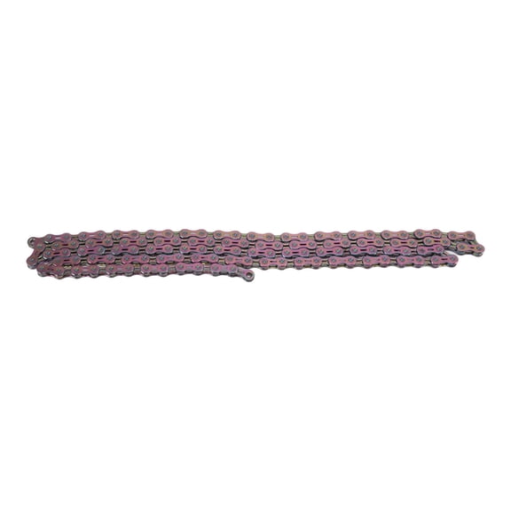 Nieyigj 10 Speed Half Hollow Variable Speed Mountain Road Bike Chain, High Strength Alloy Steel Bicycle Replacement Parts for Outdoor Cycling, Multicolor Finish