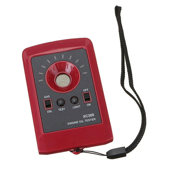 Nieyigj 12V LED Digital Tester Motor Engine Oil Quality Detector Gas Diesel Fluid Analyzer, Black