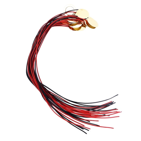 Nieyigj 15PCS Piezo Pickup 27mm (1.06 inches) Guitar Piezo Transducer with 13 inches (33cm) Wire Contact Microphone Trigger Element for Acoustic Guitar Drum Banjo Ukulele