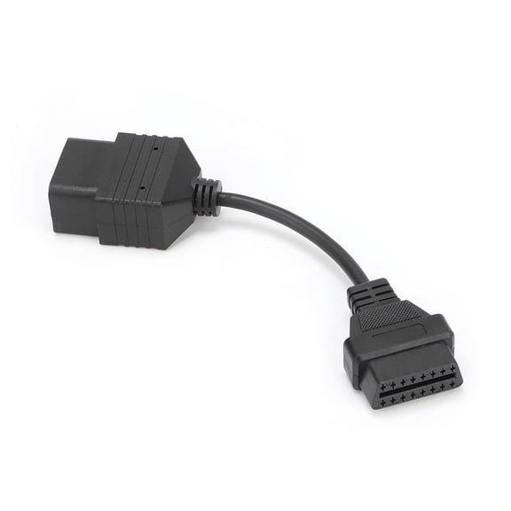 Nieyigj 17 Pin to 16 Pin OBD2 Diagnostic Cable Adapter Connector Fits for Toyota Vehicles Automotive Code Reader Accessory Black [cite: 5]