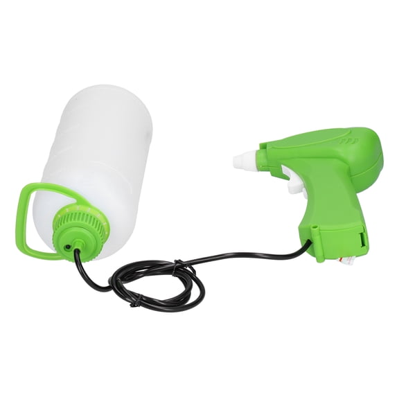 Nieyigj 1L / 33.8oz Mini Watering Bottle Portable Electric Handheld Sprayer Can Pot for Garden, Battery Powered Automatic Spray Tool for Indoor Outdoor Plants Lawn Care, POM Gear Pump