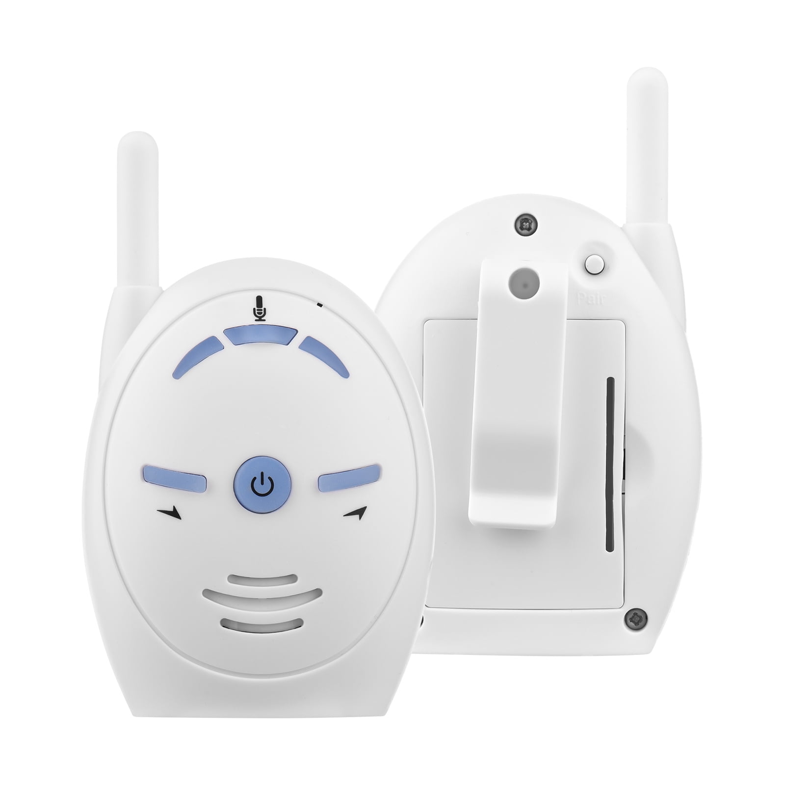 Nieyigj 2.4G Wireless Audio Baby Monitor with Two-Way Talk and 200M Range, White / 2.4G 无线婴儿监护器 (7.87 inches / 20 cm)