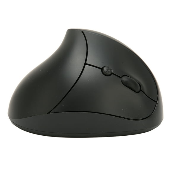 Nieyigj 2.4GHz Wireless Vertical Mouse Ergonomic Computer Mice with 6 Buttons, Adjustable 800/1600/2400 DPI, Optical Movement Detection for Home Office PC, Black