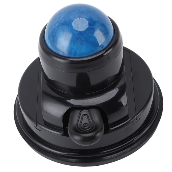 Nieyigj 2-In-1 Wall Mounted Massage Roller Ball with Suction Cup & Conical Head, Deep Tissue Myofascial Release for Back, Neck, Legs, Muscle Knot Relief Therapy Tool, Black, 1 Count
