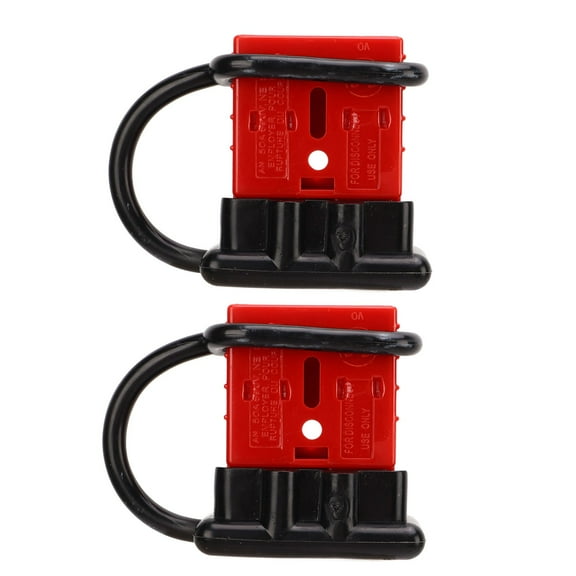 Nieyigj 2 Set Battery Quick Connector Disconnect Plug 50A 600V Wire Harness Plug Kit for Electric Vehicle, Flame Retardant PC Material, Silver Copper Terminals, 6-10 Gauge