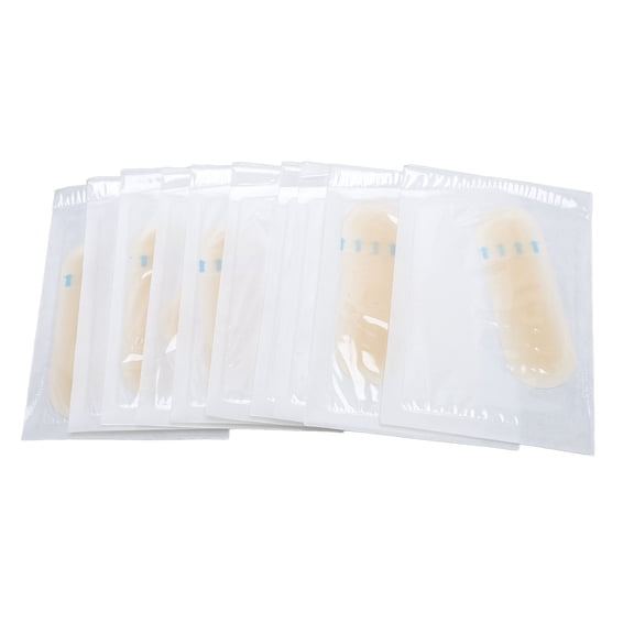 Nieyigj 20PCS Light Skin Color Transfer Eyebrow Skin Sticker Practice Makeup Eyebrow Stencil Stickers for Beauty Salon (4.72 inches / 12 cm)