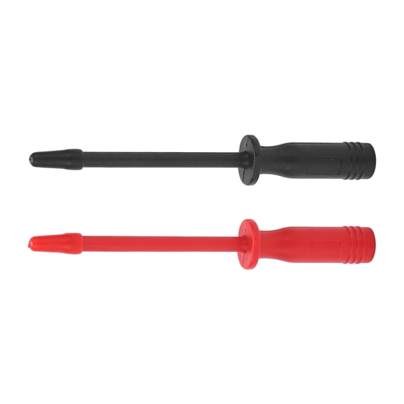 Nieyigj 2PCS J.30016 Piercing Probe Multimeter Test Hook Set with 4mm Connector Port Car Repair Insulation Test Needle Circuit Testing Equipment (3.94 inches / 10 cm)