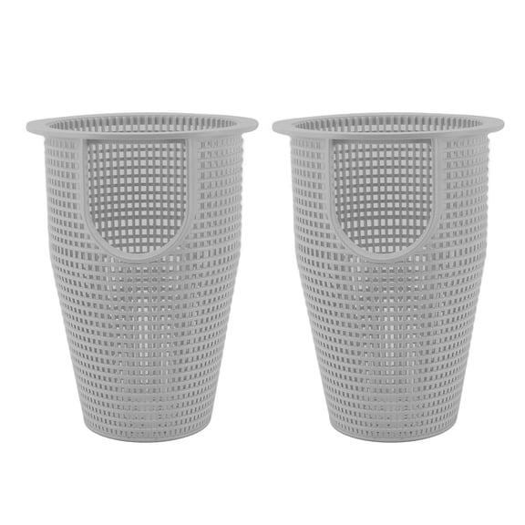 Nieyigj 2PCS Pool Pump Filter Basket Replacement for Pentair 070387 B199, Heavy-Duty Plastic Debris Catcher for In-ground Pools and Spas, Easy Installation Pool Skimmer Basket (7.76 x 5.71 inches)