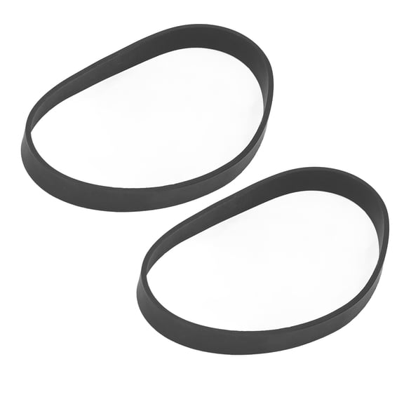 Nieyigj 2Pcs Vacuum Cleaner Belts Replacement Rubber Accessory for Bissell PowerForce Helix Model 3031120 Home Floor Care Parts, 14.6 in / 370 mm Outer Circumference, Black