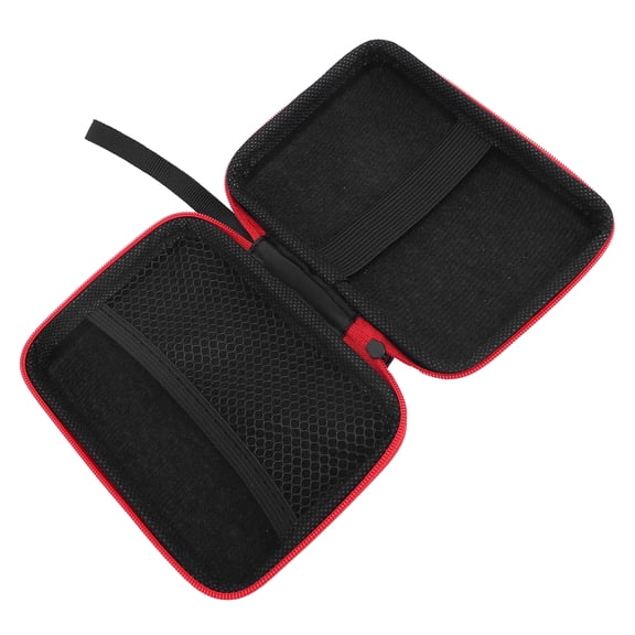 Nieyigj 3.5in Portable Game Console Storage Bag EVA Water Proof Shell Soft Lining Mesh Pockets Protective Carrying Case for Miyoo Mini Plus, Travel Box