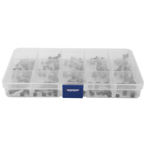Nieyigj 300Pcs 15 Triode Assorted Kit Transistor Assortment DIY Kit TO-92 S9012 S9013 S9014 S8050 S8550[cite: 1]