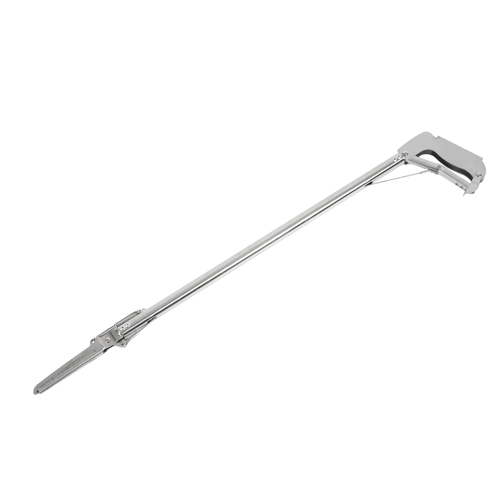 Nieyigj 30inch / 76.2cm Stainless Steel Crab Tongs Portable Multifunctional Long Fish Tongs for Crab Seafood Octopus Straight Clip Sea Catching Tool Professional Fishing Gear Supplies