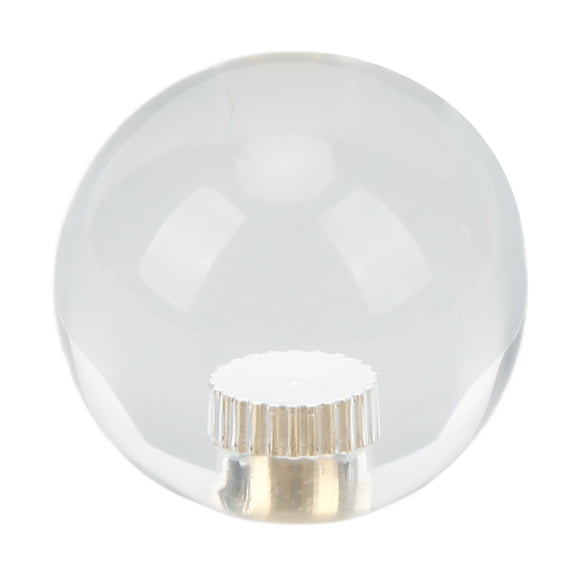 Nieyigj 35mm / 1.37 inches Crystal Round Transparent Rocker Ball Head for Arcade Game Machine Joystick Handle Replacement Top Ball M6 Acrylic