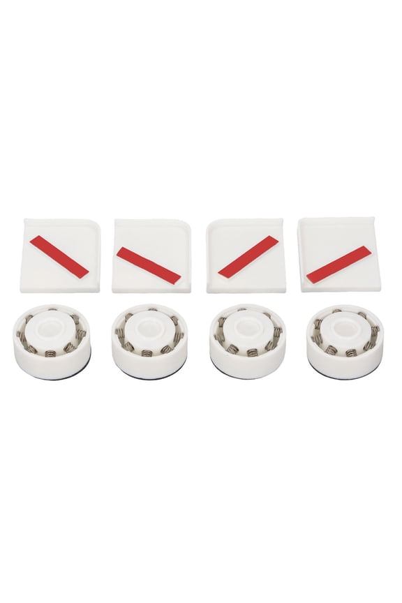 3D Printer Anti Vibration Feet Kit Shock Absorbing Rubber Pad Set for Bambu Lab A1 Mini Anti-Slip Base Accessories, Noise Reduction Springs System, 8 Pieces Total