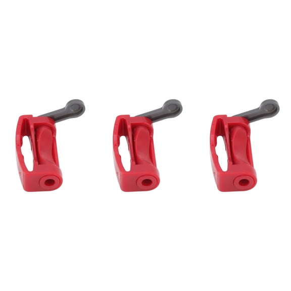 Nieyigj 3Pcs Vacuum Cleaner Trigger Lock Power Button Lock for V7 V8 V10 V11 V15 Vacuum Cleaner Replacement Attachments Red (3.54 inches / 9 cm)